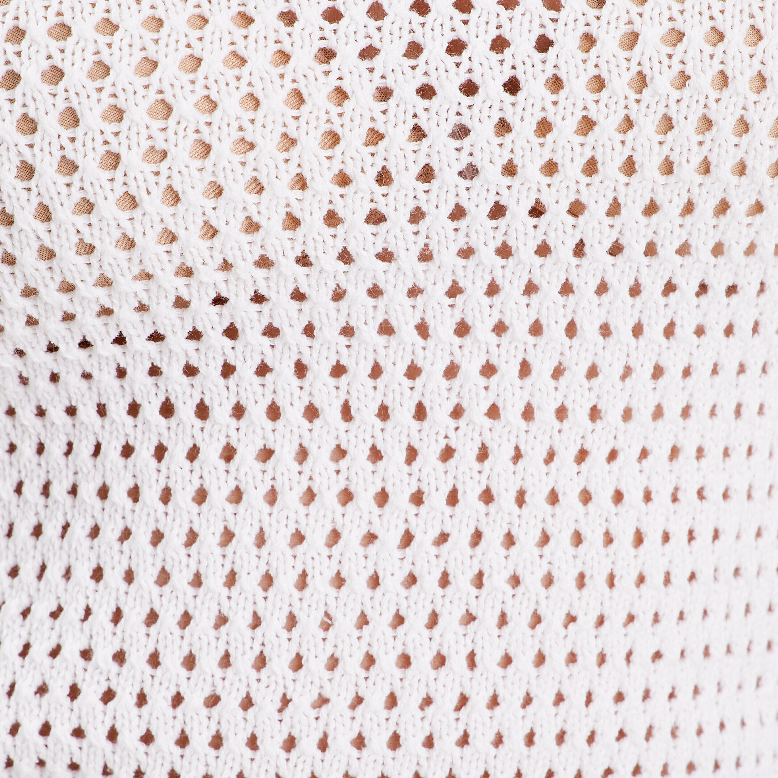 Débardeur aspect crochet ecru femme | Cache Cache