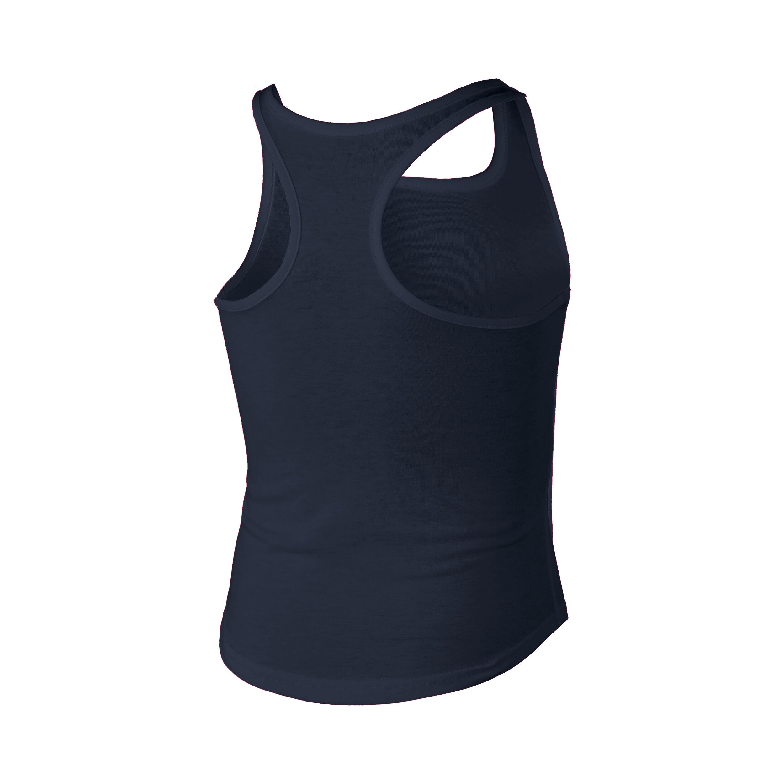 Glitter Court Tank-Top Mädchen - Dunkelblau, Beige