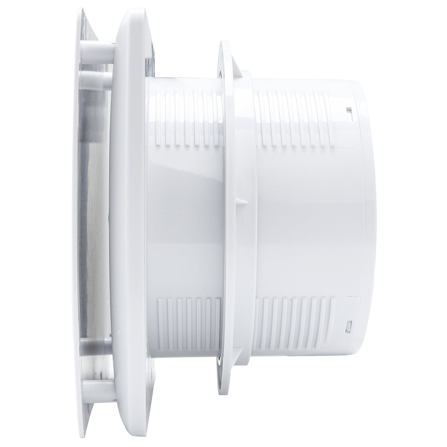 Gimisgu Wandventilator Badlüfter 10cm mit Feuchtsensor und Nachlauf und Timer Wandlüfter