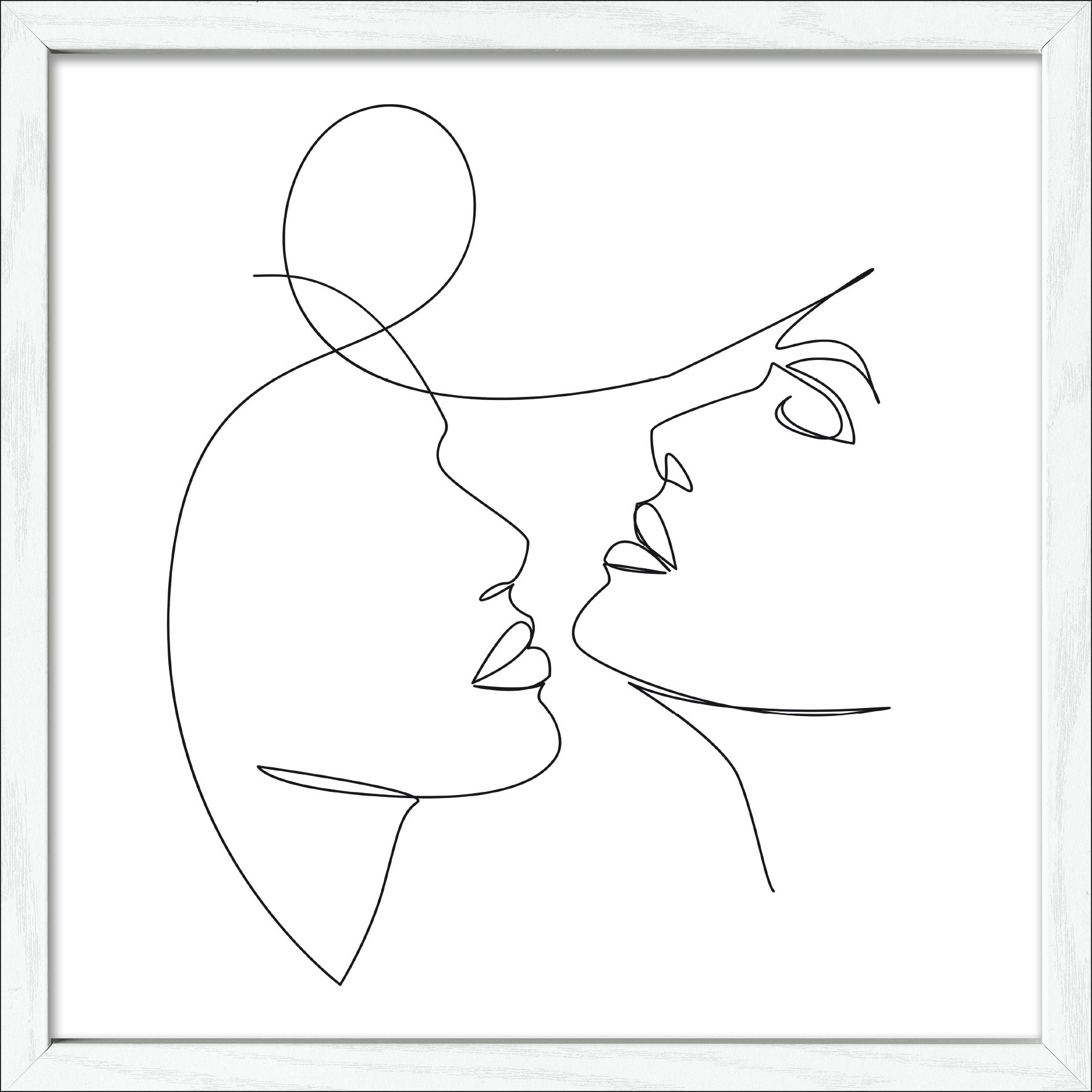 Pro ArtKunstdruck gerahmt 32,5x32,5cm