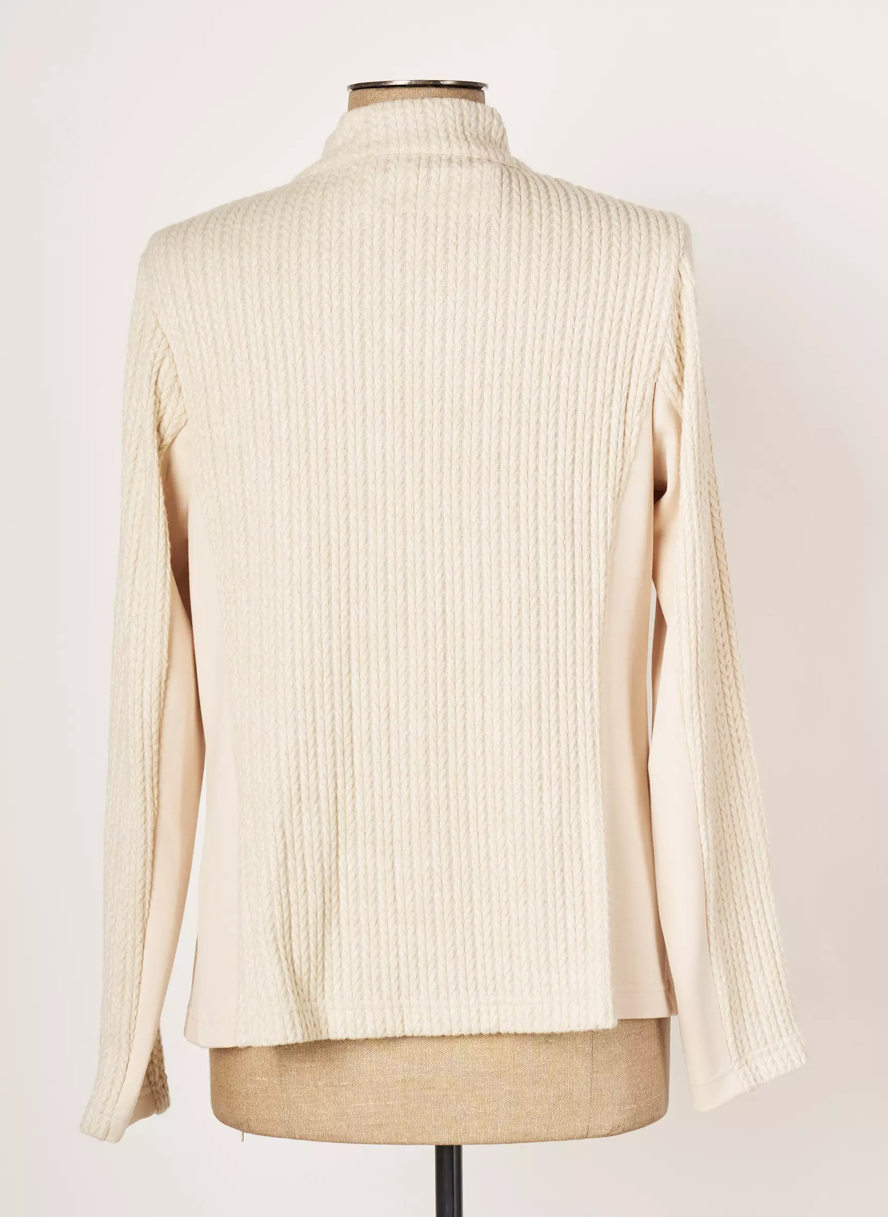 Just White Cardigans Femme couleur beige