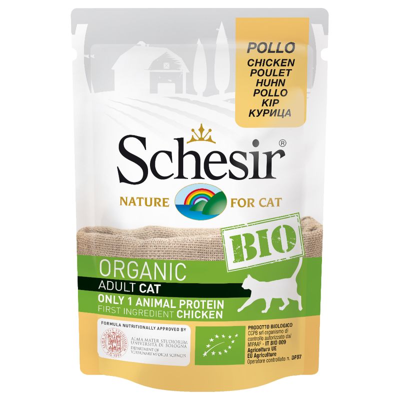 Sparpaket Schesir Bio Pouch 24 x 85 g zu TOP-Preisen | bitiba %