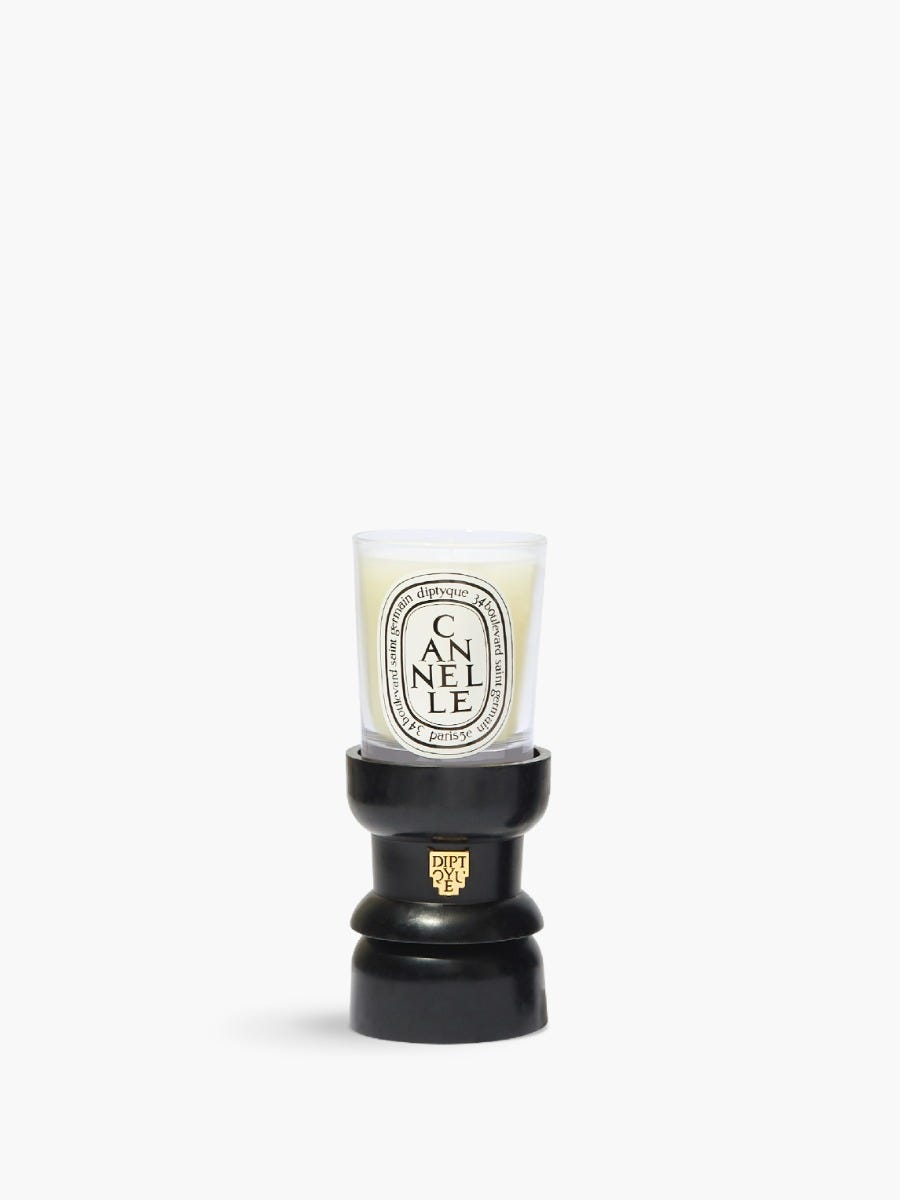 Bougeoir échiquier petit modèle - Pour bougie modèle classique
