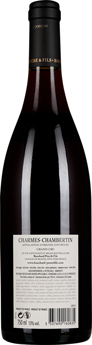 Bouchard Père & Fils Charmes Chambertin Grand Cru 2012