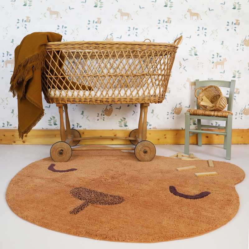 Tapis ourson 100x110cm SANDEL