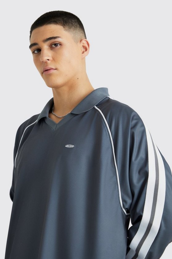 Mesh Raglan Football-Hemd