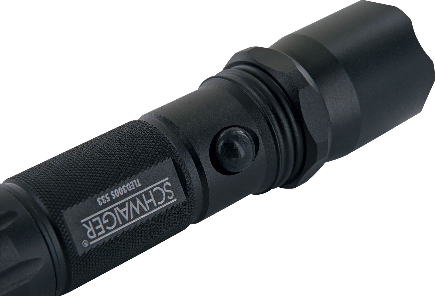 Schwaiger schwarze TLED300 LED Taschenlampe