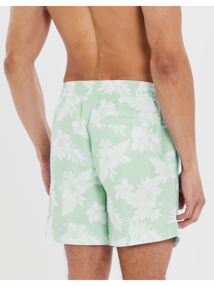 Threadbare Badehose THB Swim Short Sunset in Mint günstig kaufen