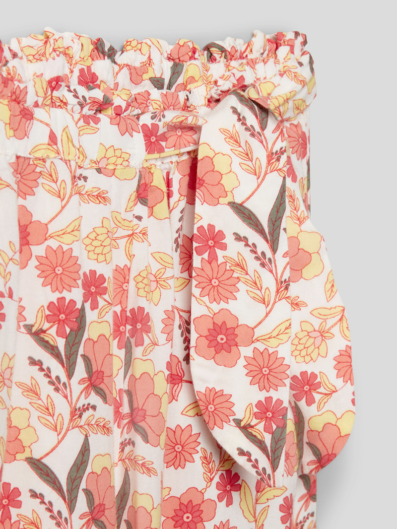 Hose mit Allover-Muster in apricot