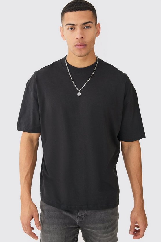 Oversize T-Shirt mit Space-Print