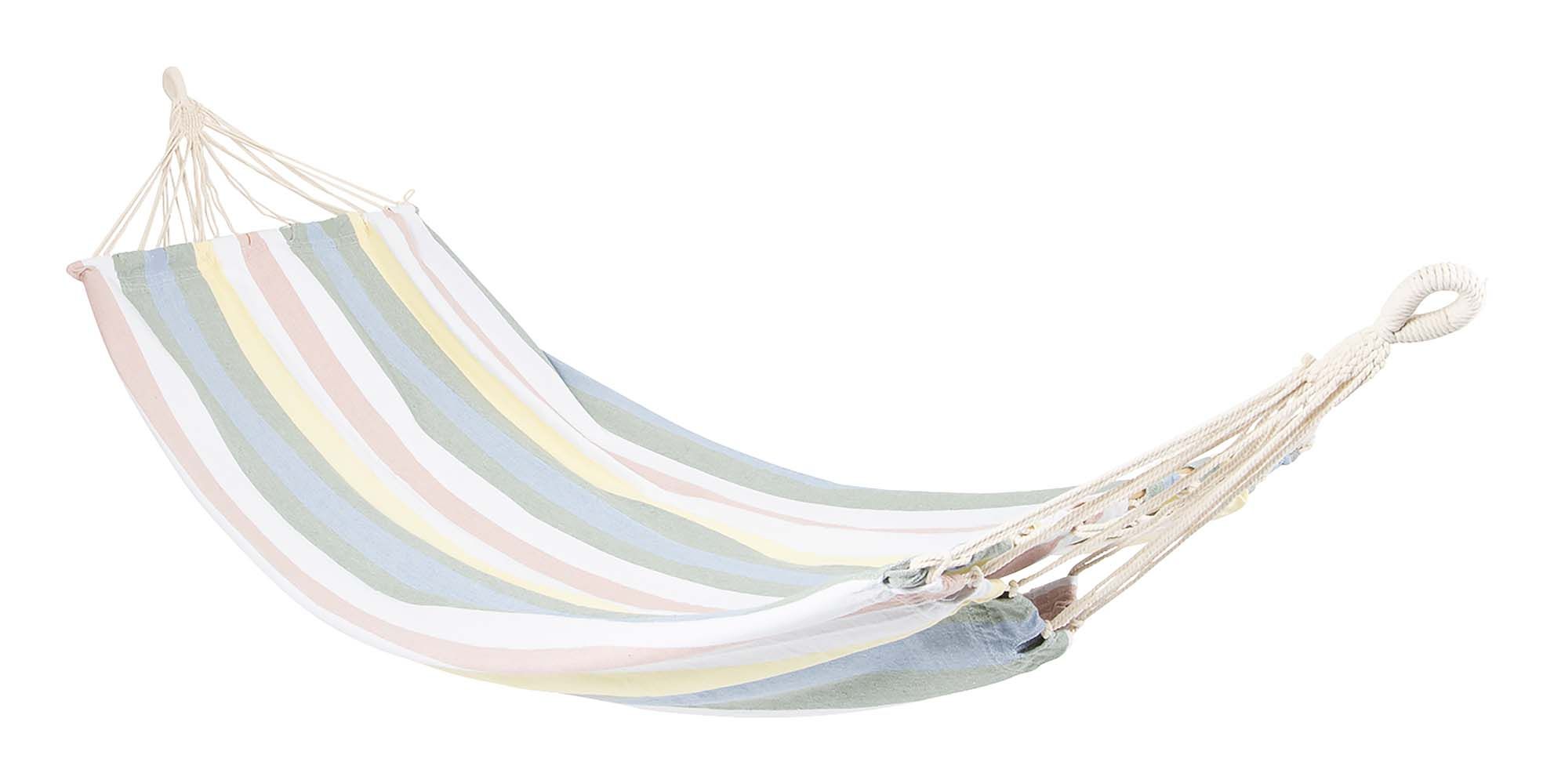 Bo-Camp Pastel Auvillar XL Hängematte mit Spreizstange