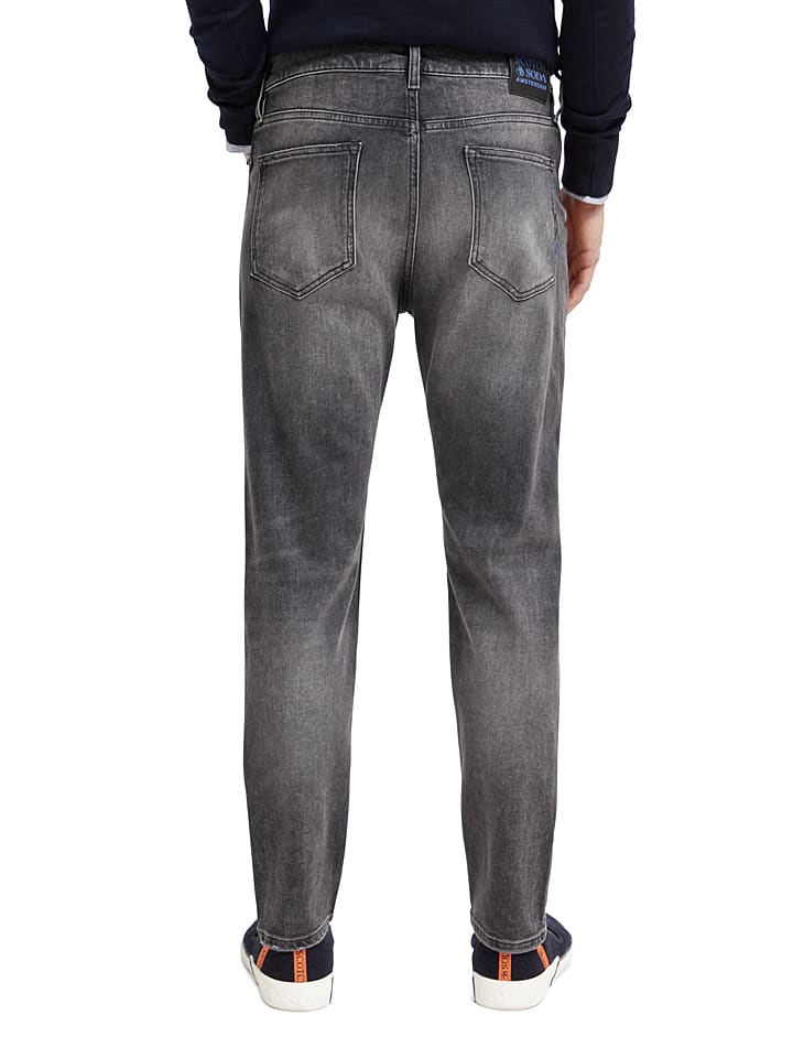 Scotch & Soda Jeans - Tapered fit - in Anthrazit günstig kaufen