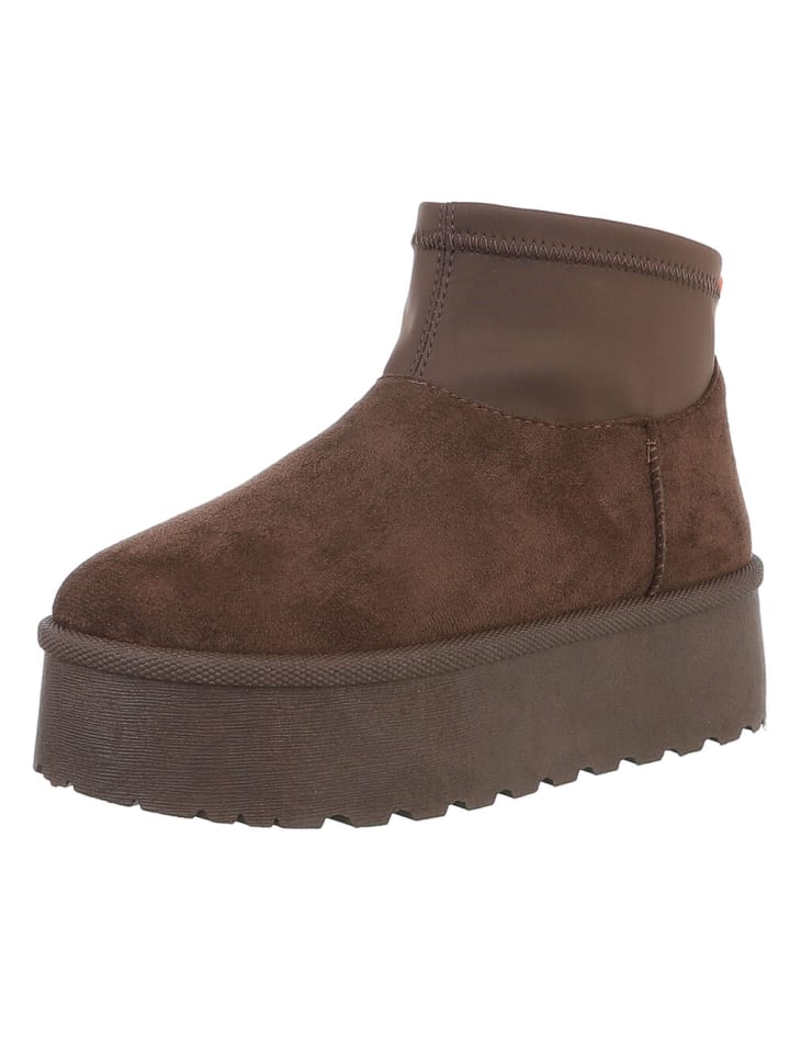 Ital-Design High Heel in Braun günstig kaufen