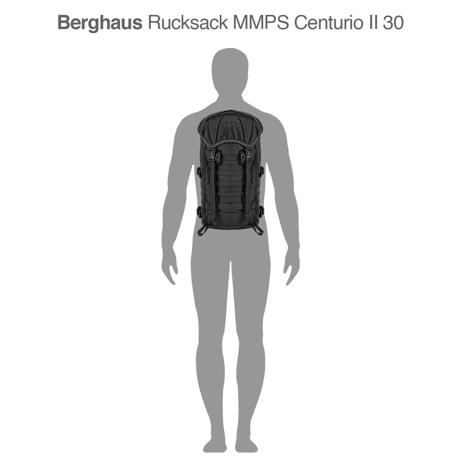 Rucksack MMPS Centurio II 30