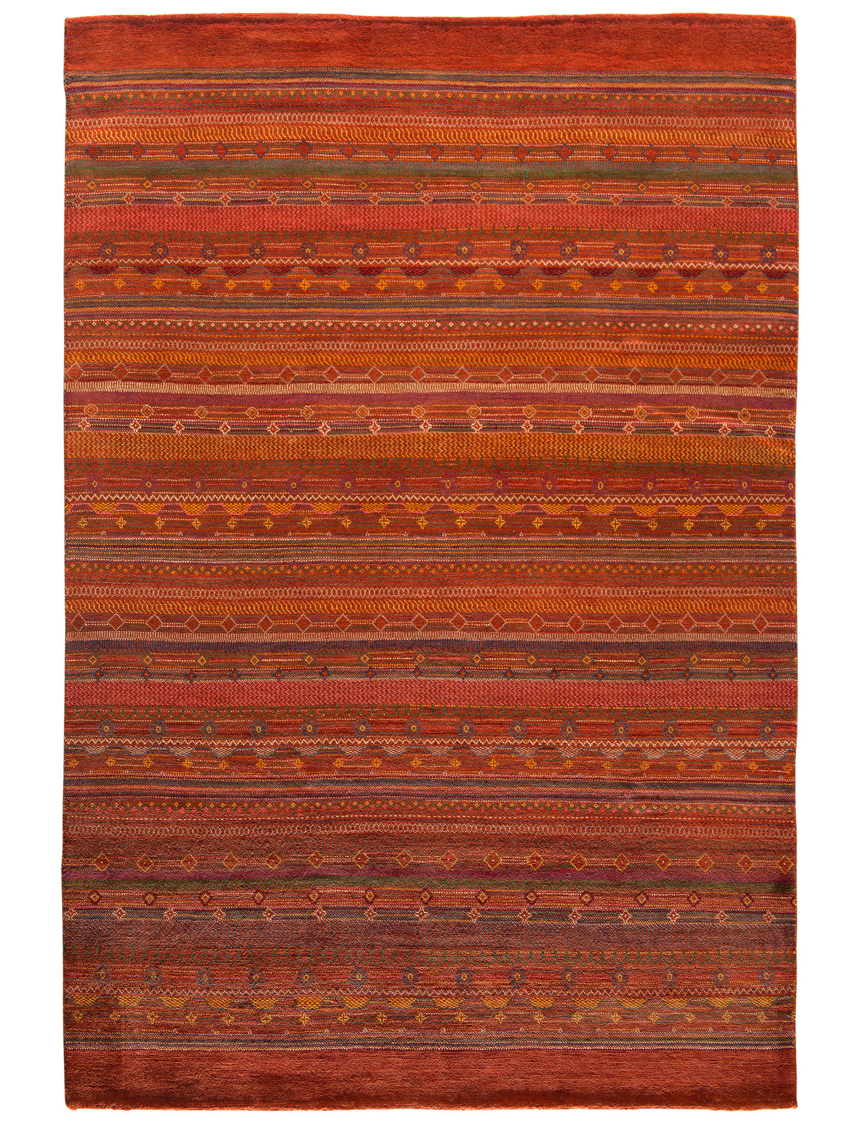 Contemporary Gabbeh ca. 201 x 295 cm, Unikat / Einzelstück