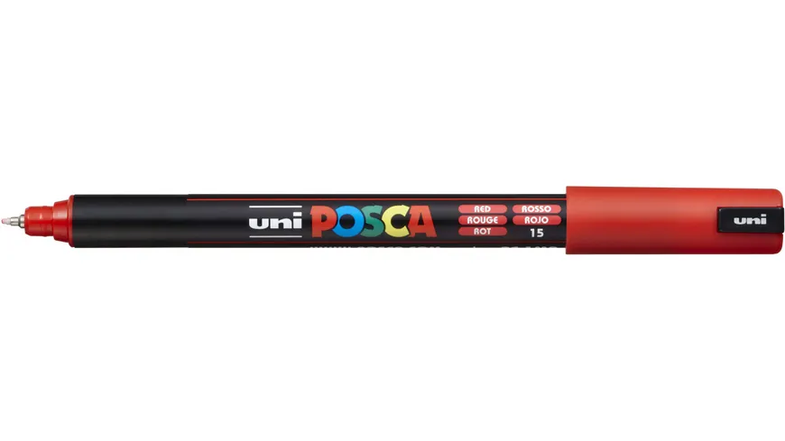 FABER-CASTELL  Marker UNI POSCA PC-1MR rot rot