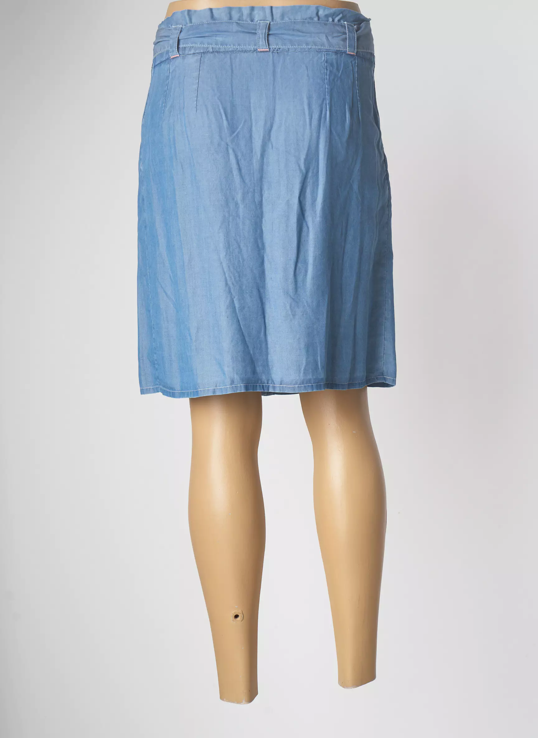 C Est Beau La Vie Jupes Mi Longues Femme couleur bleu