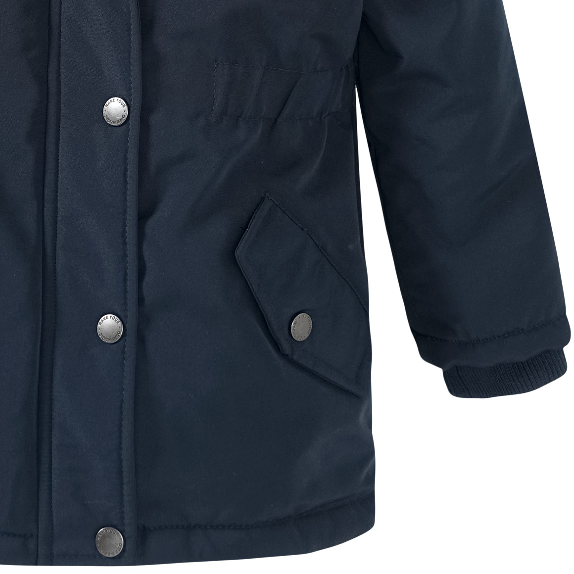 Mädchen Parka mit Fellimitat