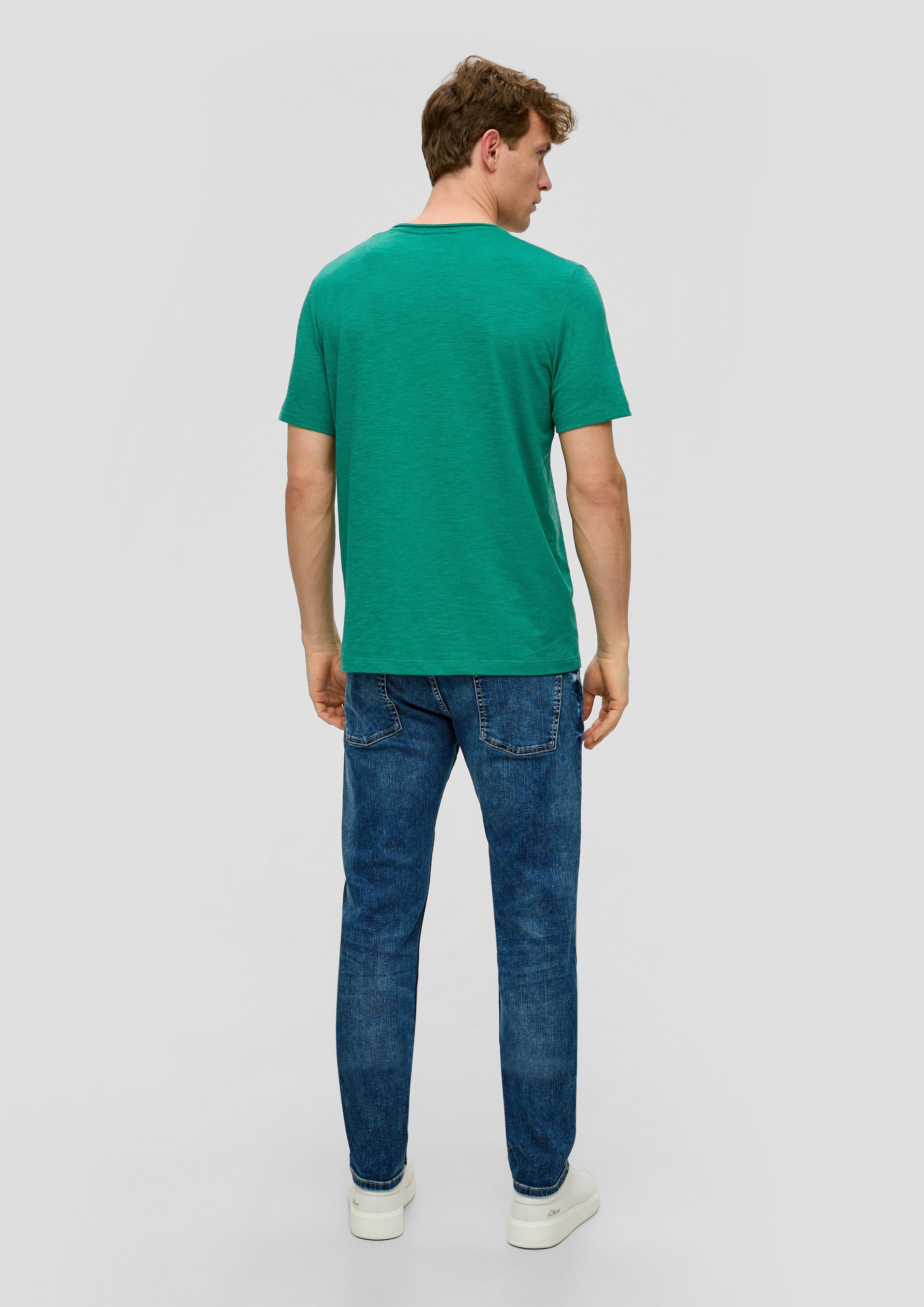 T-Shirt mit Flammgarnstruktur  2141468-76W1