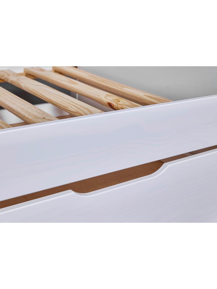 ebuy24 Bett Dream Weiß 209 x 99 cm günstig kaufen onesize