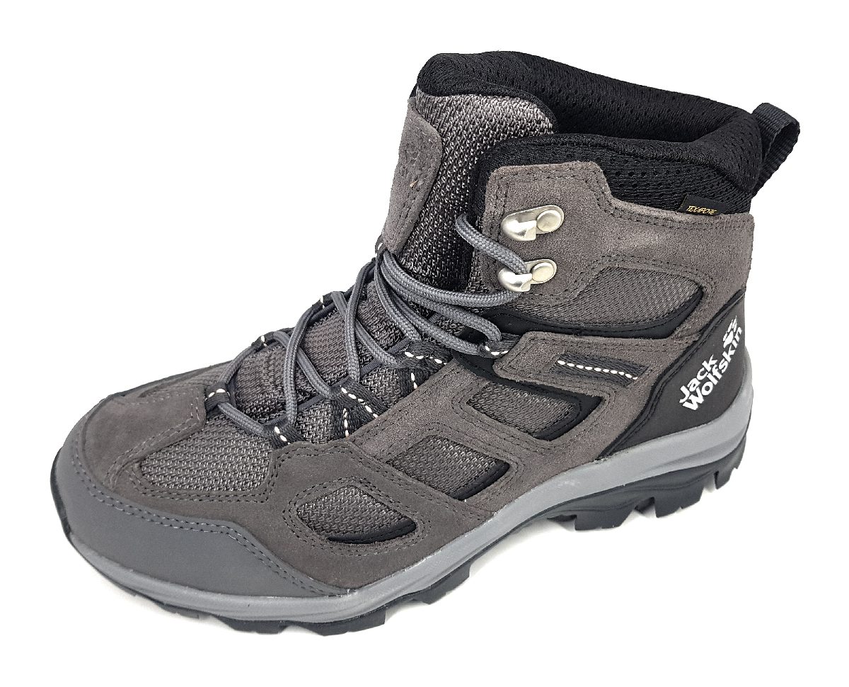Jack Wolfskin Vojo 3 Texapore mid W 4042471_6152_050 Grau 6152 tarmac grey/ pink