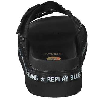 Replay Hackberry Pantolette in schwarz
