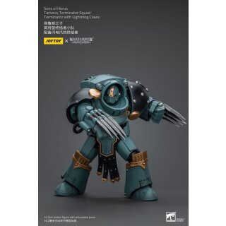 Warhammer The Horus Heresy Actionfigur 1/18 Tartaros Terminator Squad Terminator With Lightning Claws 12 cm