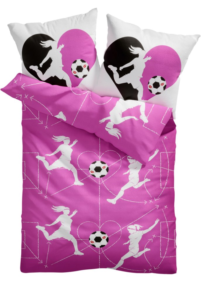 Bettwäsche mit Fußballdesign