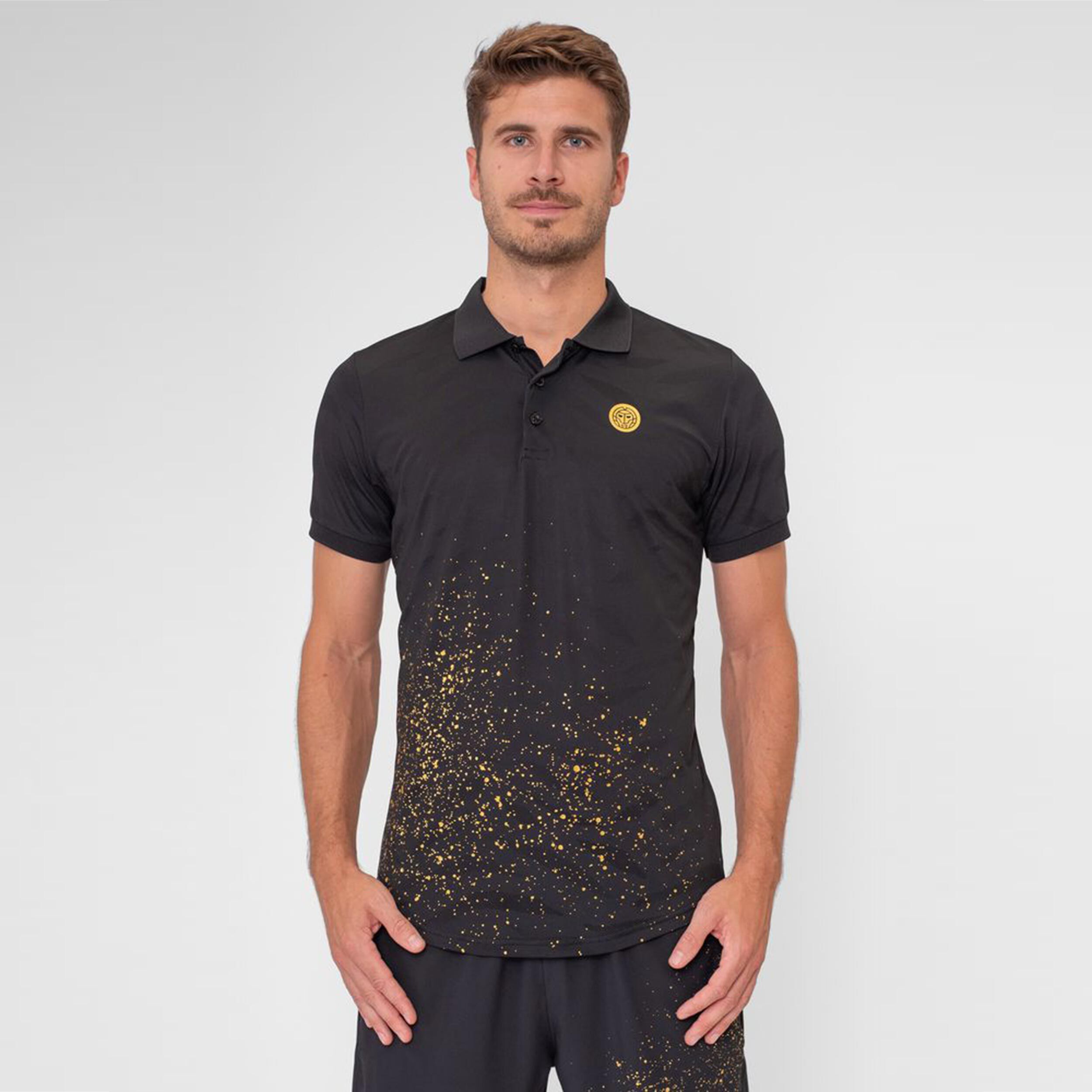 Paris 2024 Polo Herren - Schwarz, Gold