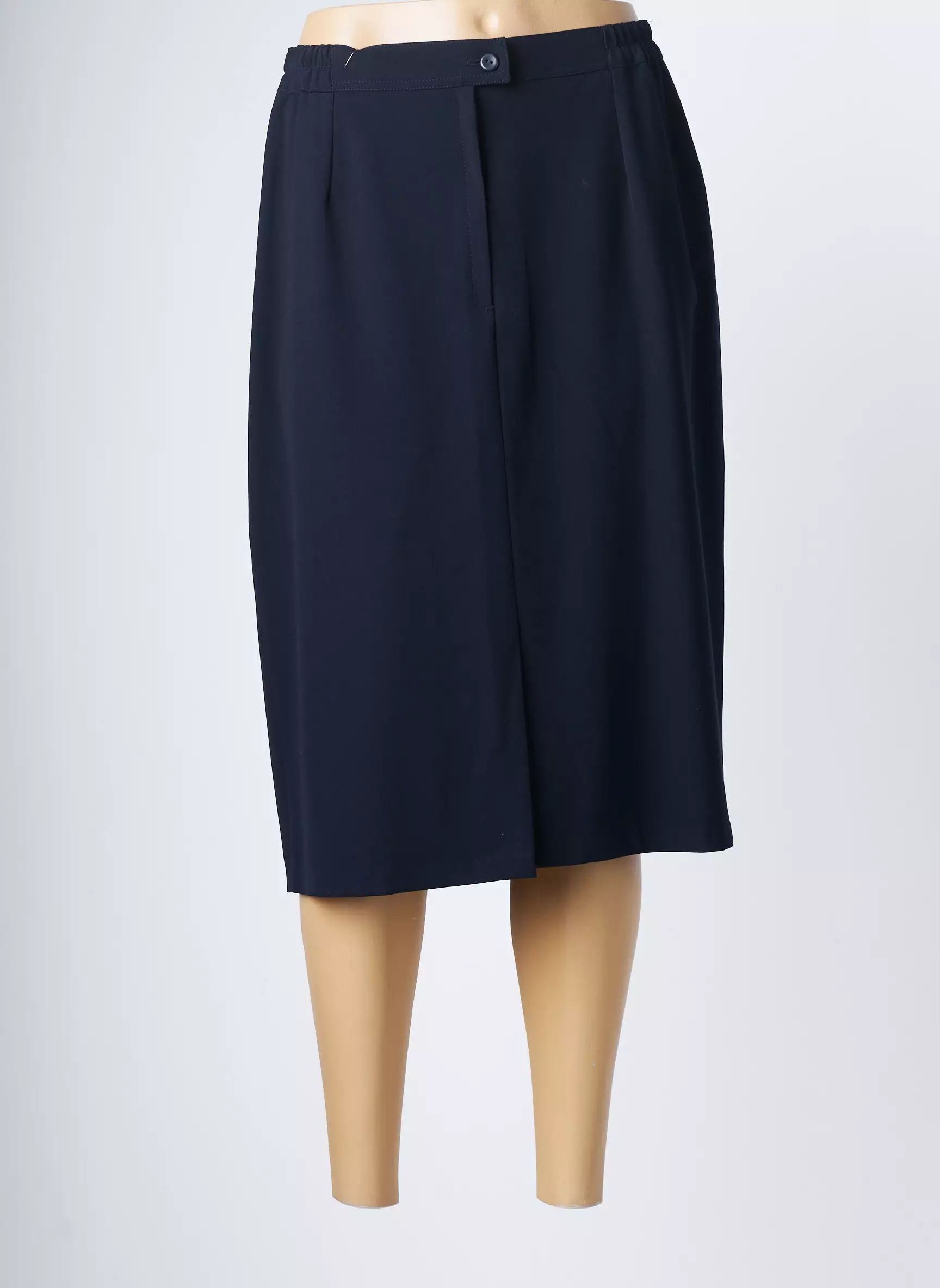 Elssa Jupes Mi Longues Femme couleur bleu