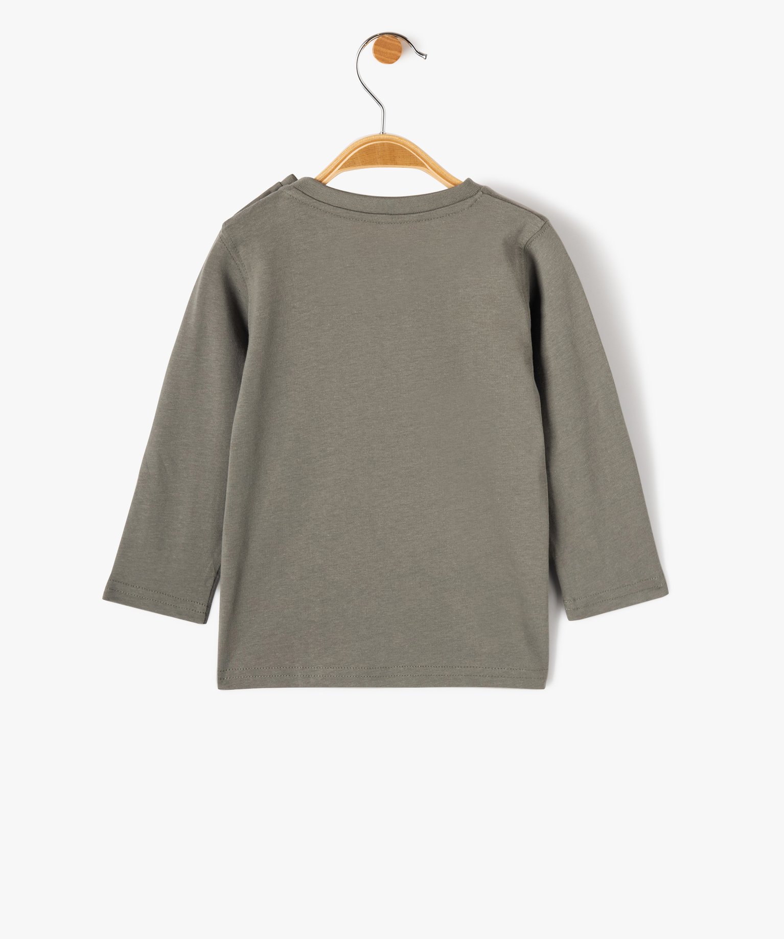 Tee-shirt bébé Garçon à manches longues avec motif orange | GEMO