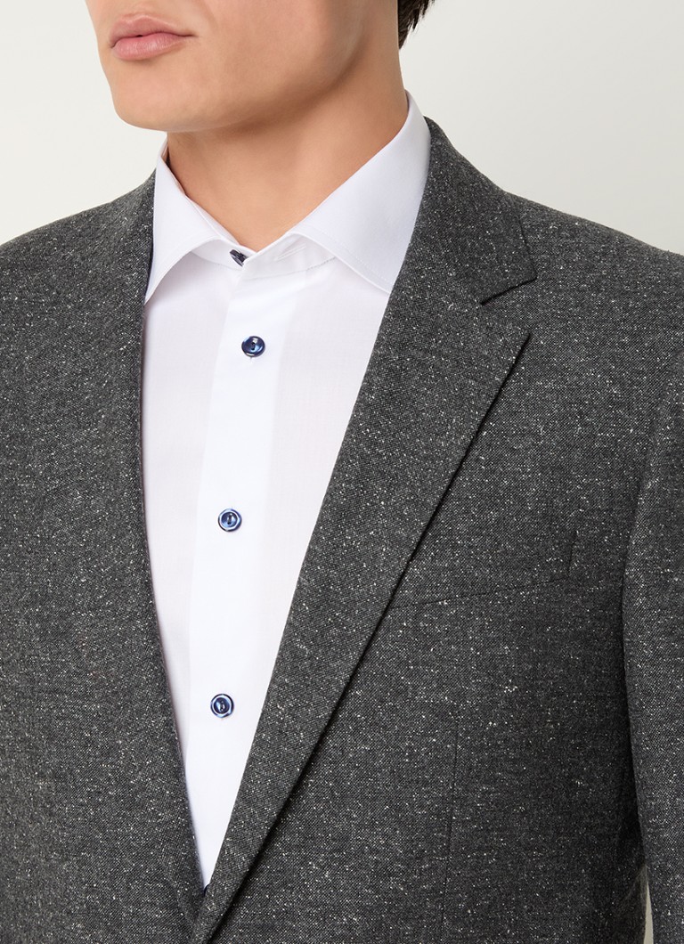HUGO BOSS Henry/Getlin232X pieguļošs divdaļīgs uzvalks no zīda maisījuma