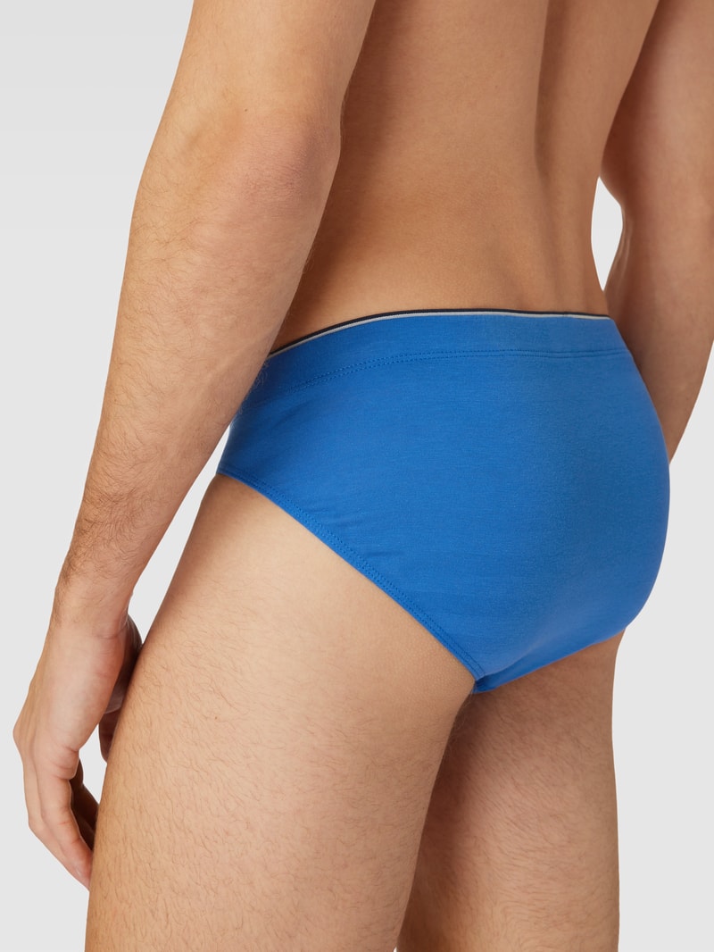 Slip mit elastischem Bund Modell 'Originals Supermini' in bleu