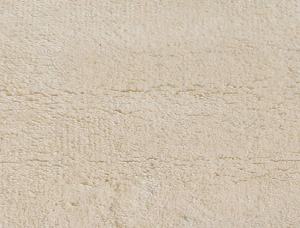 Teppich Berber Teppich Wollteppich, weiß, Sona-Lux, Rechteckig, Höhe: 23 mm, Berber Teppich handgeknüpft, Bettumrandung, Teppich natur Schurwolle, Handgeknüpft, Teppich rechteckig quadratisch und rund, Läufer, Brücke, aus Marokko, reine Wolle, für Wo