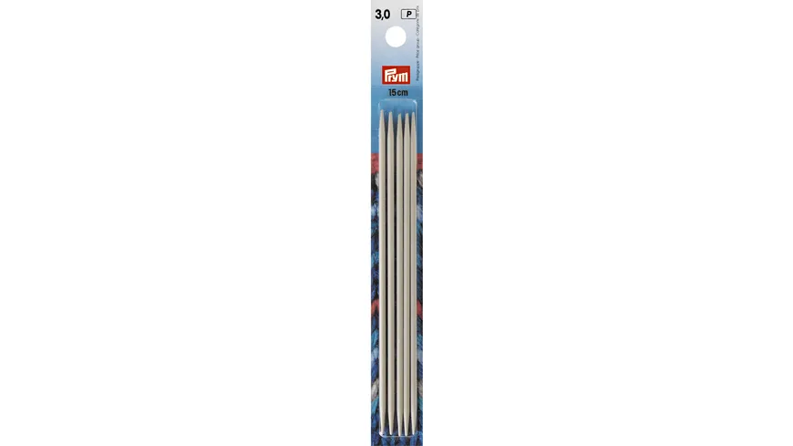 Prym Strumpfstricknadeln 15cm Stärke 3
