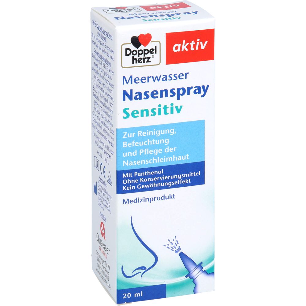 Meerwasser Nasenspray mit Panthenol