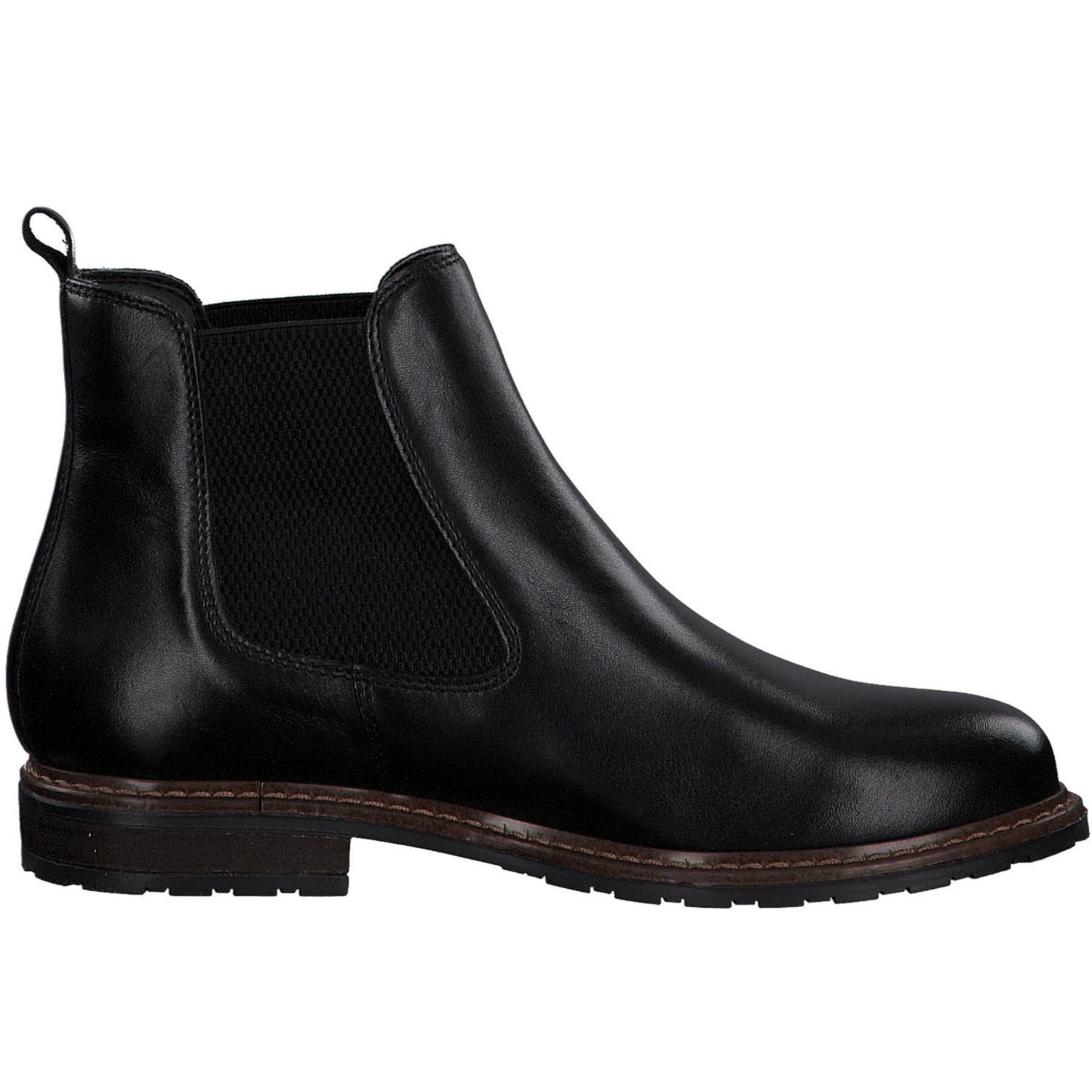 Tamaris 25056, Chelsea Boots, Damen, BLACK LEATHER