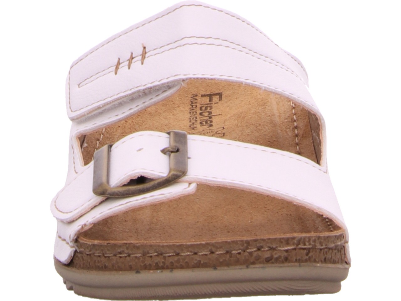 FISCHER MARKENSCHUH Sabots weiss Sarah