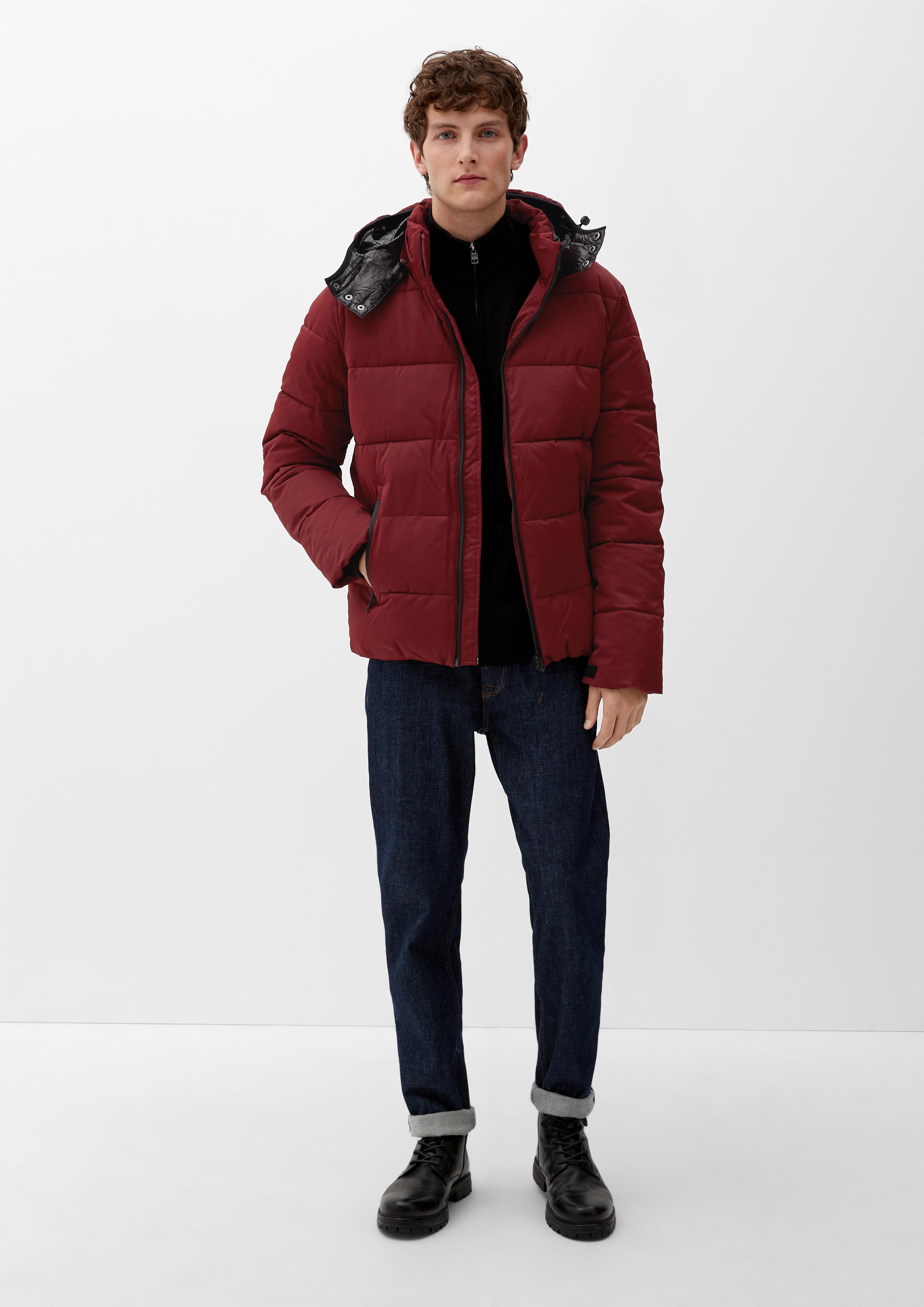 Steppjacke mit abnehmbarer Kapuze  2119422-3877