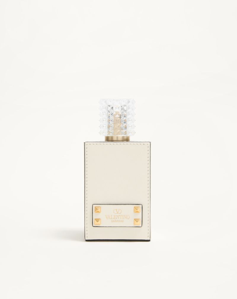 Flacon de parfum Valentino Garavani 100 ml en cuir de veau et clous métalliques