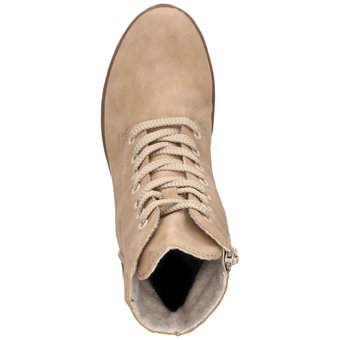Rieker Schnürstiefelette in beige