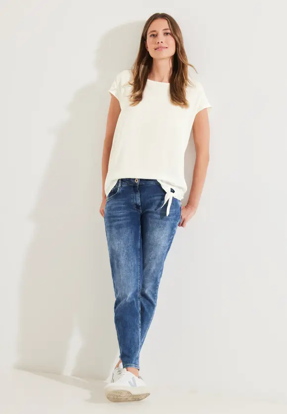 CECIL Bluse mit Knotendetail