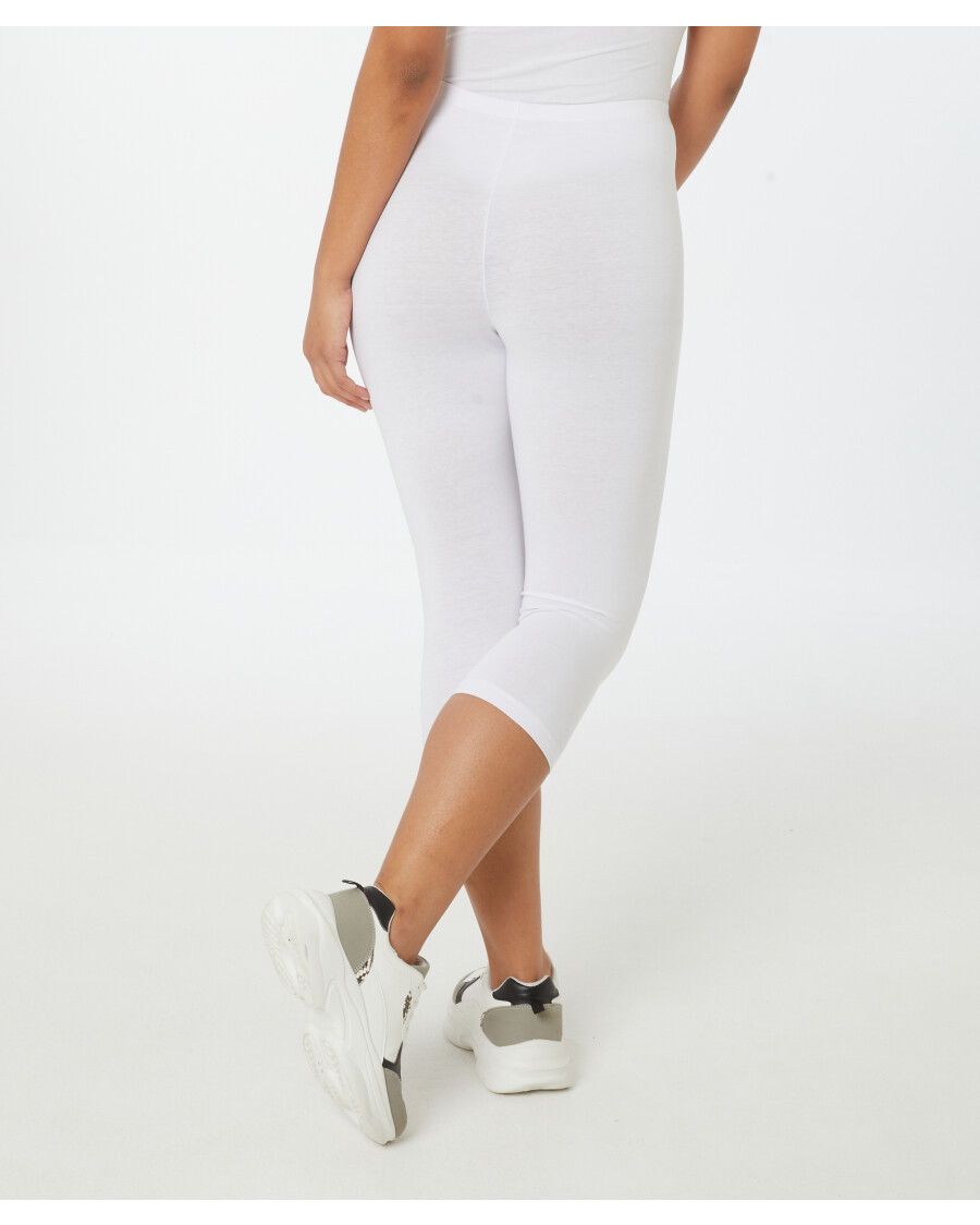 Weiße Leggings
