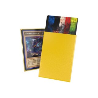 Ultimate Guard - Cortex Sleeves: Japanische Größe - Matte Yellow (60)