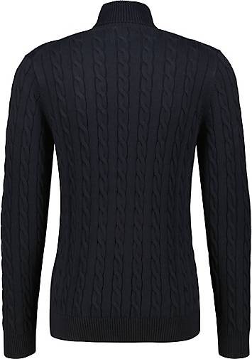 GANT Herren Rollkragenpullover COTTON CABLE TURTLE NECK