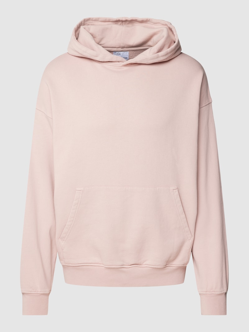 Oversized Hoodie aus Bio-Baumwolle in hellrosa