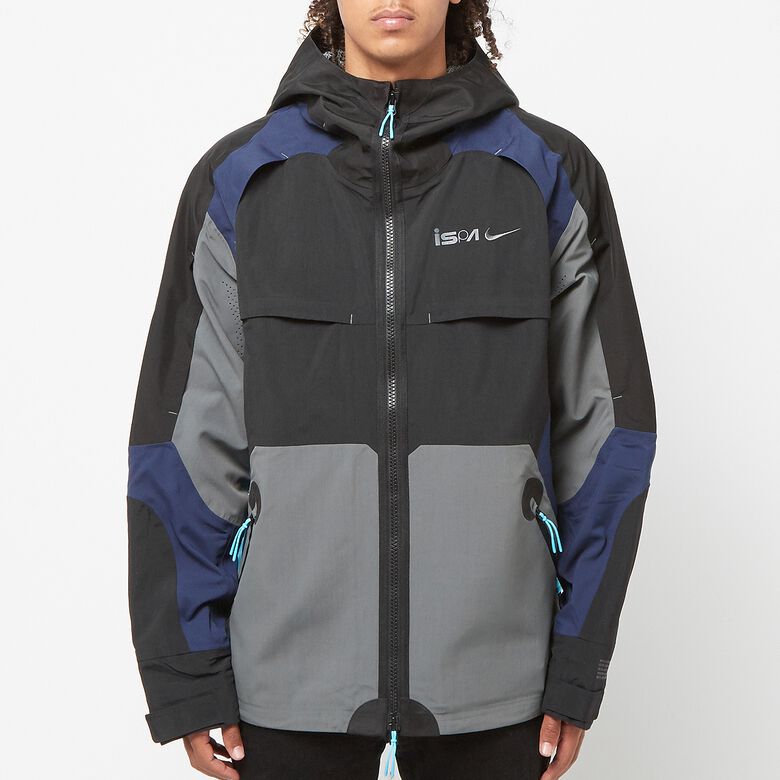 NIKE Ispa Jacket black/midnight navy/iron grey