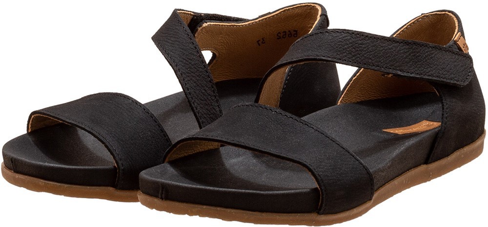 EL NATURALISTA Komfort Sandalen schwarz