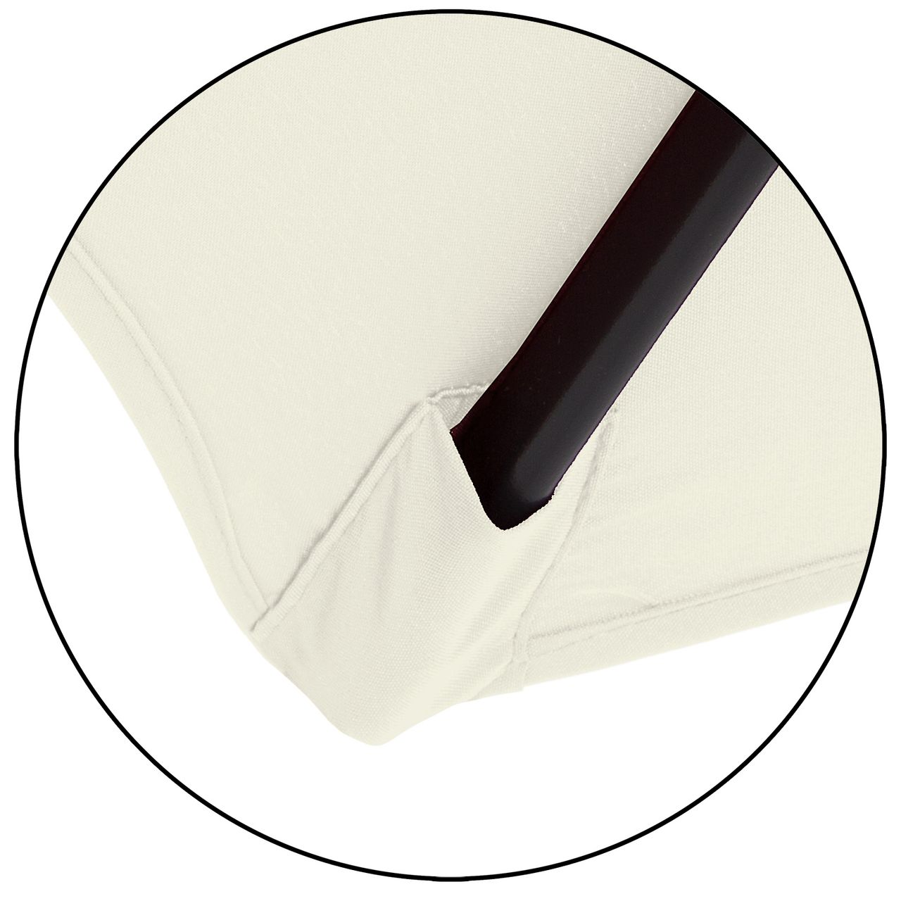 Kingsleeve Sonnenschirm Beige Alu Ø330cm