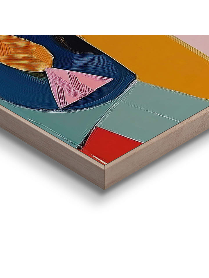 Orangewallz Gerahmter Kunstdruck 